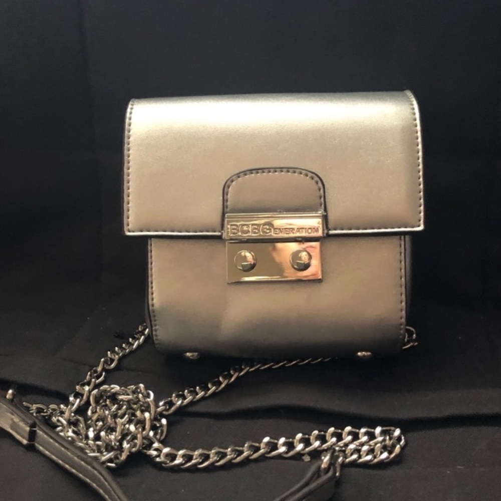 BCBGeneration Silver Purse
